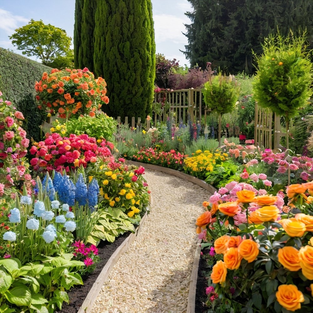 Entretenir un Parterre de Fleurs Vivaces Durable