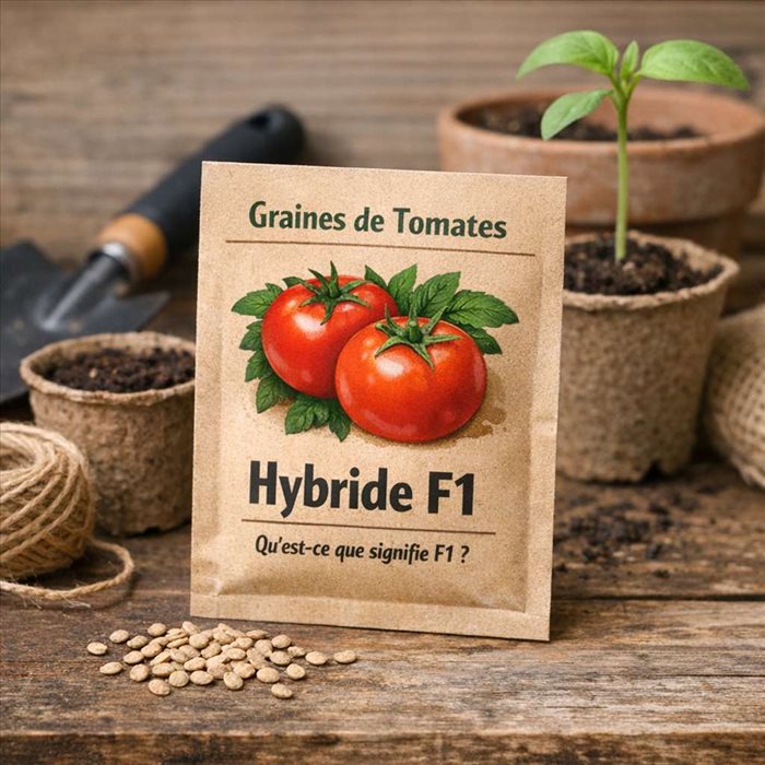 Que signifie F1 sur un sachet de graines ? Guide complet
