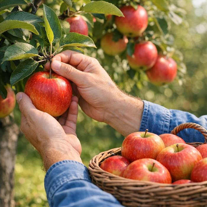 À quel moment récolter les pommes pour une maturité optimale ?