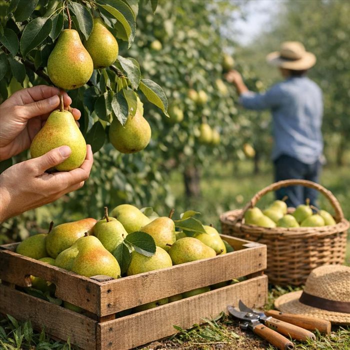 Récolter les poires : quelle est la meilleure période ?