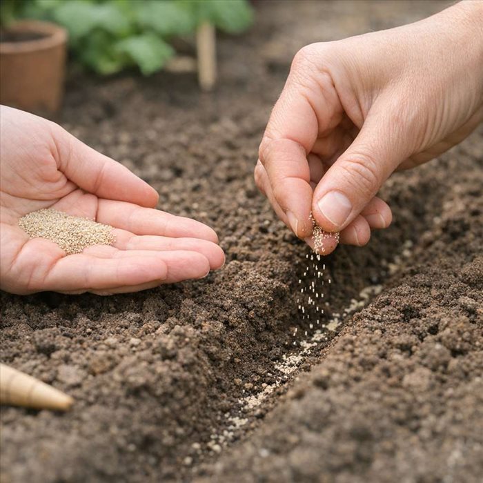 Comment semer des graines très fines sans les perdre ?