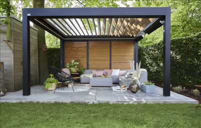 Exemple Pergola bioclimatique n°229 zone Hérault par GUILLAUME