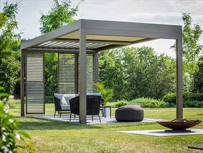 Photo Pergola bioclimatique n°256 zone Yvelines par franck