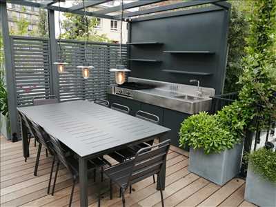 Exemple cuisine d'extérieur n°265 zone Charentes-Maritimes par ATLANTIC INOX