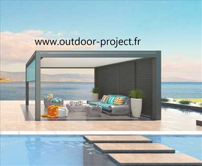 Photo Pergola bioclimatique n°90 à Angers par OUTDOOR PROJECT