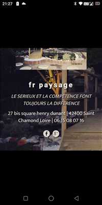 Exemple spécialiste de l'entretien d'espace vert n°933 zone Loire par Fr paysage