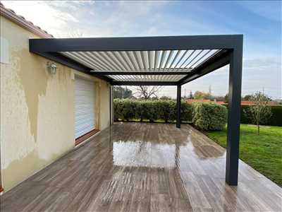 Exemple Pergola bioclimatique n°97 zone Loire-Atlantique par Mister Pergola