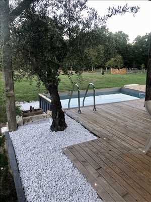 Exemple un expert en aménagement extérieur n°989 zone Dordogne par Lomelia la mini piscine