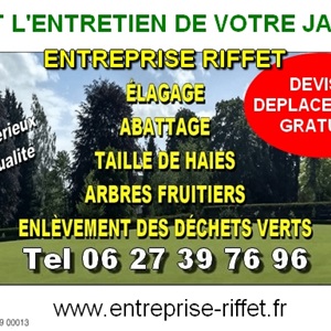 Entreprise Riffet, un élagueur à Le Havre