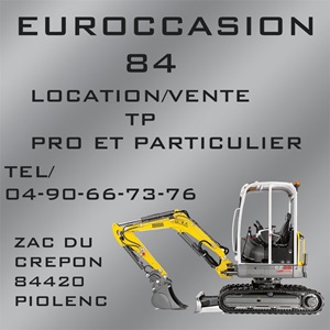 EUROCCASION 84, un artisan à Avignon